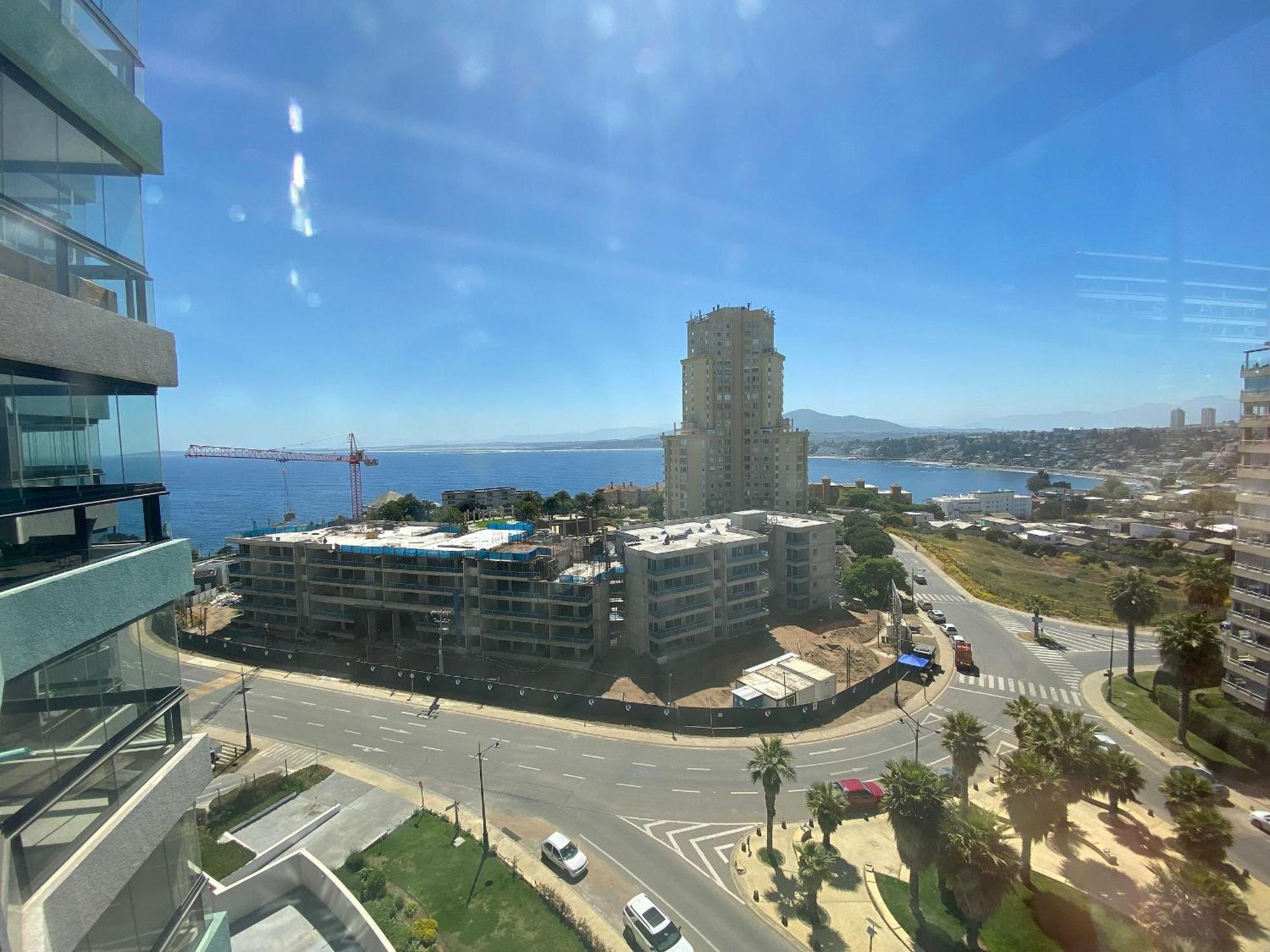 Depto Con Vista Al Mar En Costa De Montemar. Apartamento